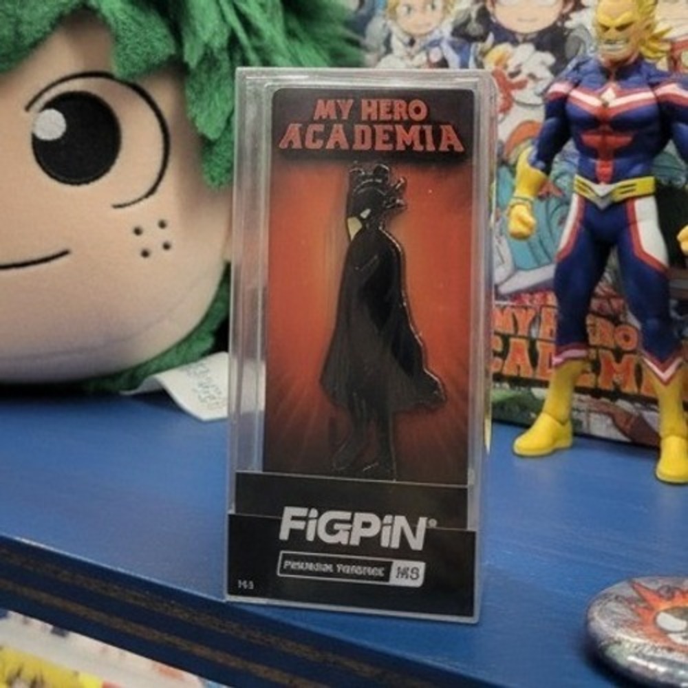 FiGPiN My Hero Academia Fumikage Tokoyami #169 Unlocked Enamel Pin Case